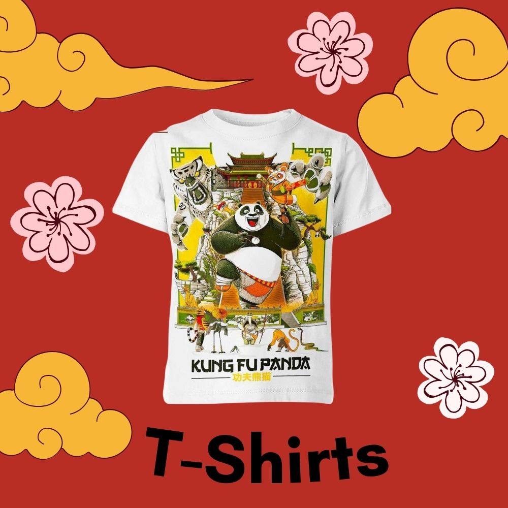 kung fu panda t-shirt