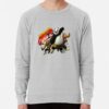 ssrcolightweight sweatshirtmensheather greyfrontsquare productx1000 bgf8f8f8 10 - Kung Fu Panda Merch