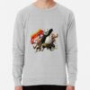 ssrcolightweight sweatshirtmensheather greyfrontsquare productx1000 bgf8f8f8 13 - Kung Fu Panda Merch