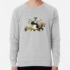 ssrcolightweight sweatshirtmensheather greyfrontsquare productx1000 bgf8f8f8 14 - Kung Fu Panda Merch