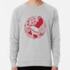 ssrcolightweight sweatshirtmensheather greyfrontsquare productx1000 bgf8f8f8 8 - Kung Fu Panda Merch