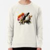 ssrcolightweight sweatshirtmensoatmeal heatherfrontsquare productx1000 bgf8f8f8 10 - Kung Fu Panda Merch