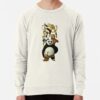 ssrcolightweight sweatshirtmensoatmeal heatherfrontsquare productx1000 bgf8f8f8 3 - Kung Fu Panda Merch