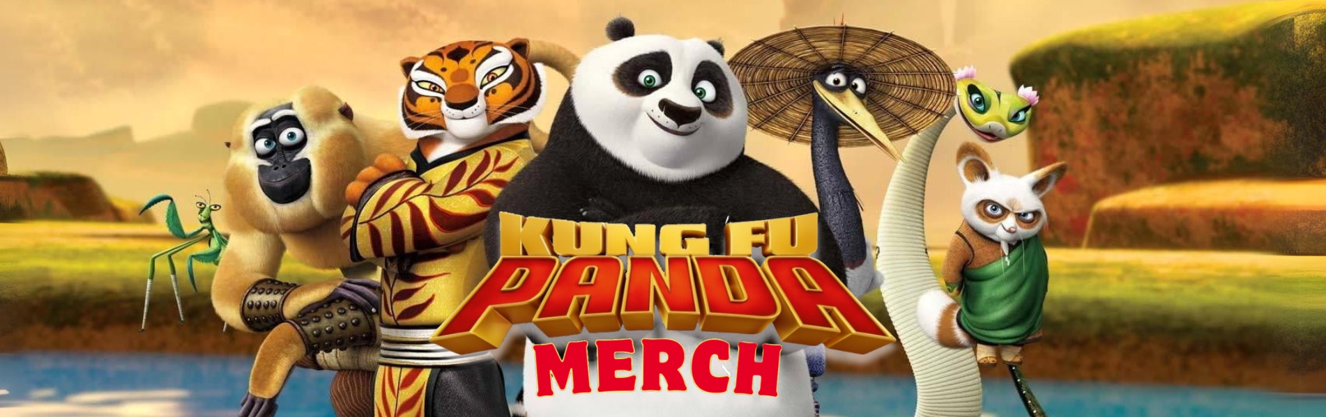 Kung Fu Panda Merch Banner - Kung Fu Panda Merch