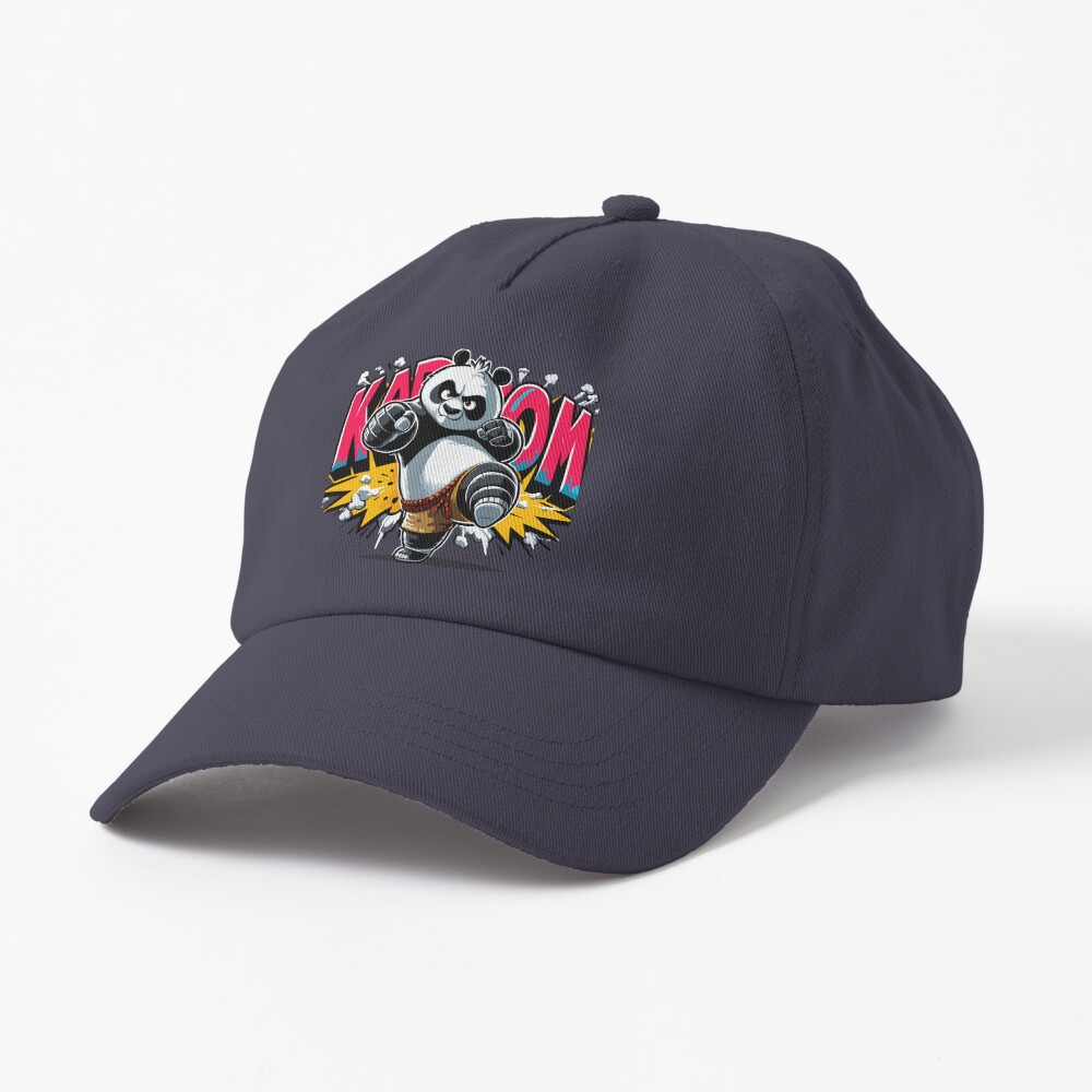 Kungfu Panda Fighting Posture Cap - Kung Fu Panda Merch